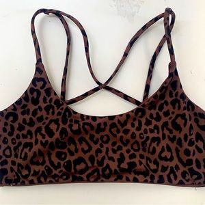 Leopard Print Olympia Bra Top